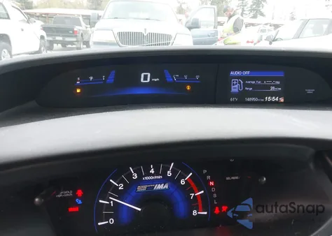 2015 Honda Civic Hybrid from USA, damaged, VIN 19XFB4F20FE201174